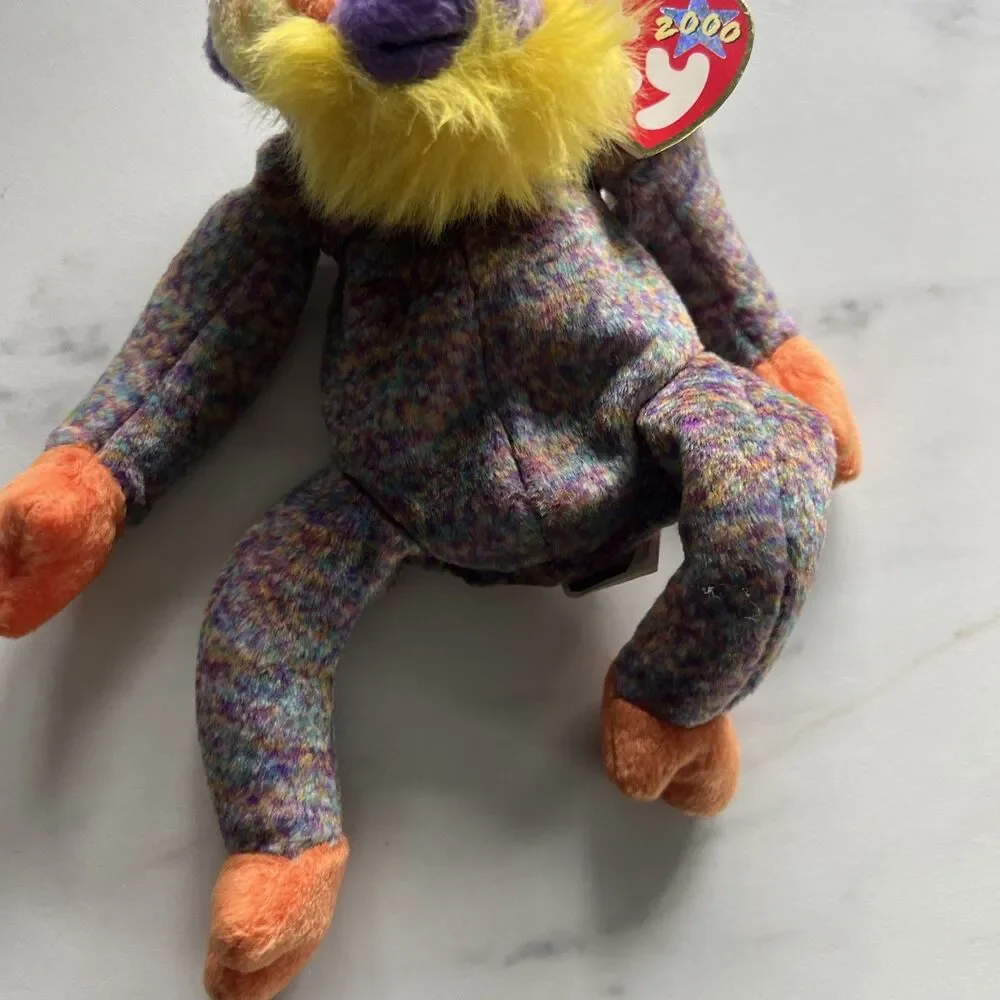 Ty Beanie Baby Bananas the Orangutan Monkey 8